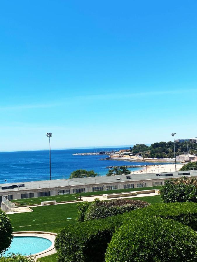 Amazing Private Room In Apartment With Sea Beach View - Pool - Park - Private Condominium - Access To The Beach Oeiras Eksteriør billede